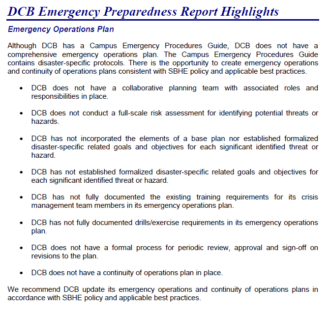 Highlights Page - Emergency Preparedness at Dakota College at Bottineau.PNG