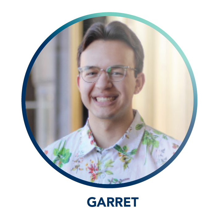 Headshot of Garret