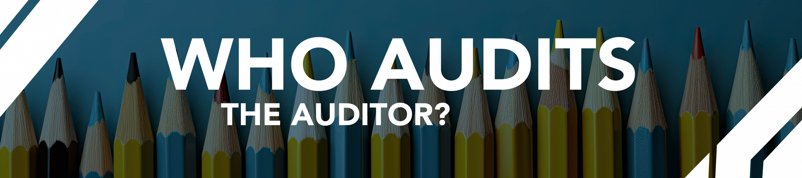 Who Audits the Auditor?