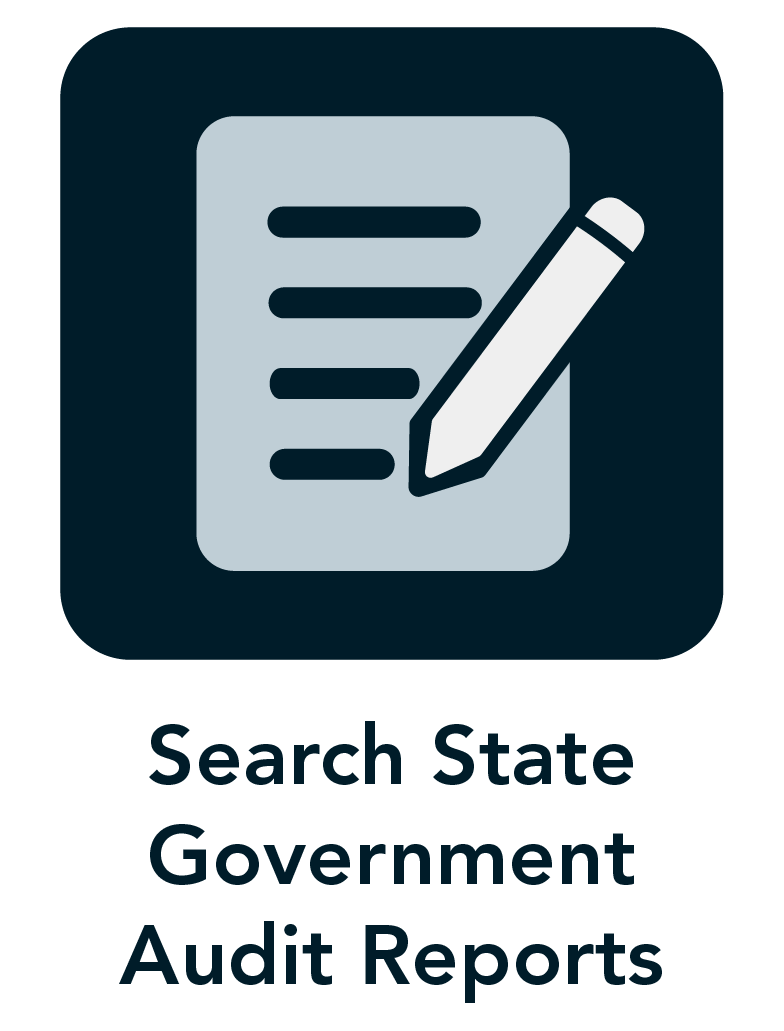 Search state government audit reports
