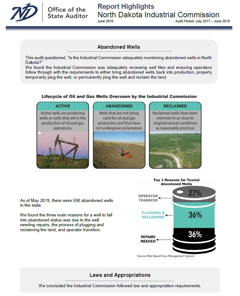 2018 Industrial Commission - Highlights Page