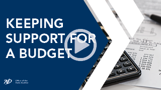 Keeping Support for a Budget