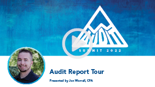 Audit Report Tour