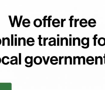 We offer free online training for local governments. The Learning Series, from the Office of Good Government.