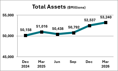 Total Assets in Milions