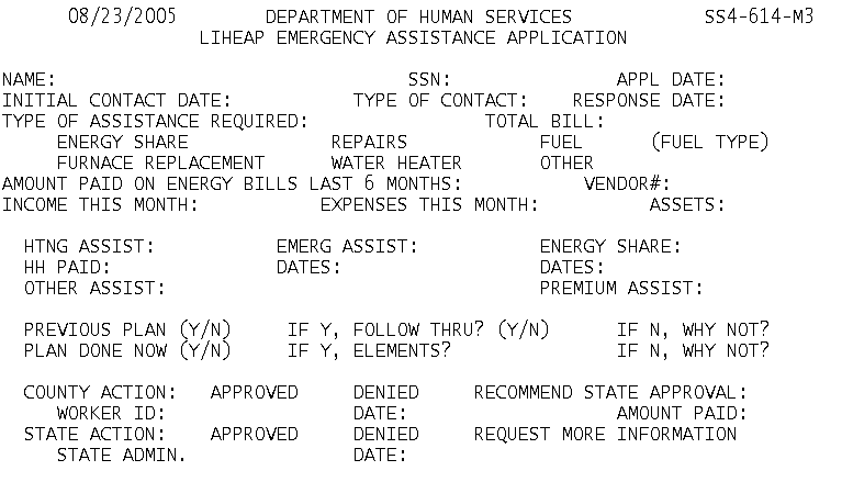 LIHEAP Assessment