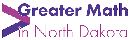 Greater Math in ND logo