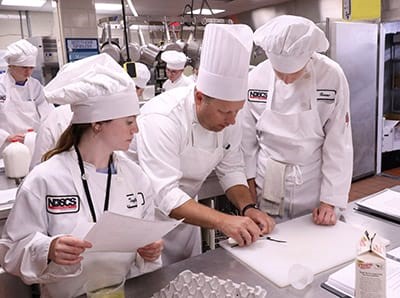 Wahpeton Cooks in Kitchen