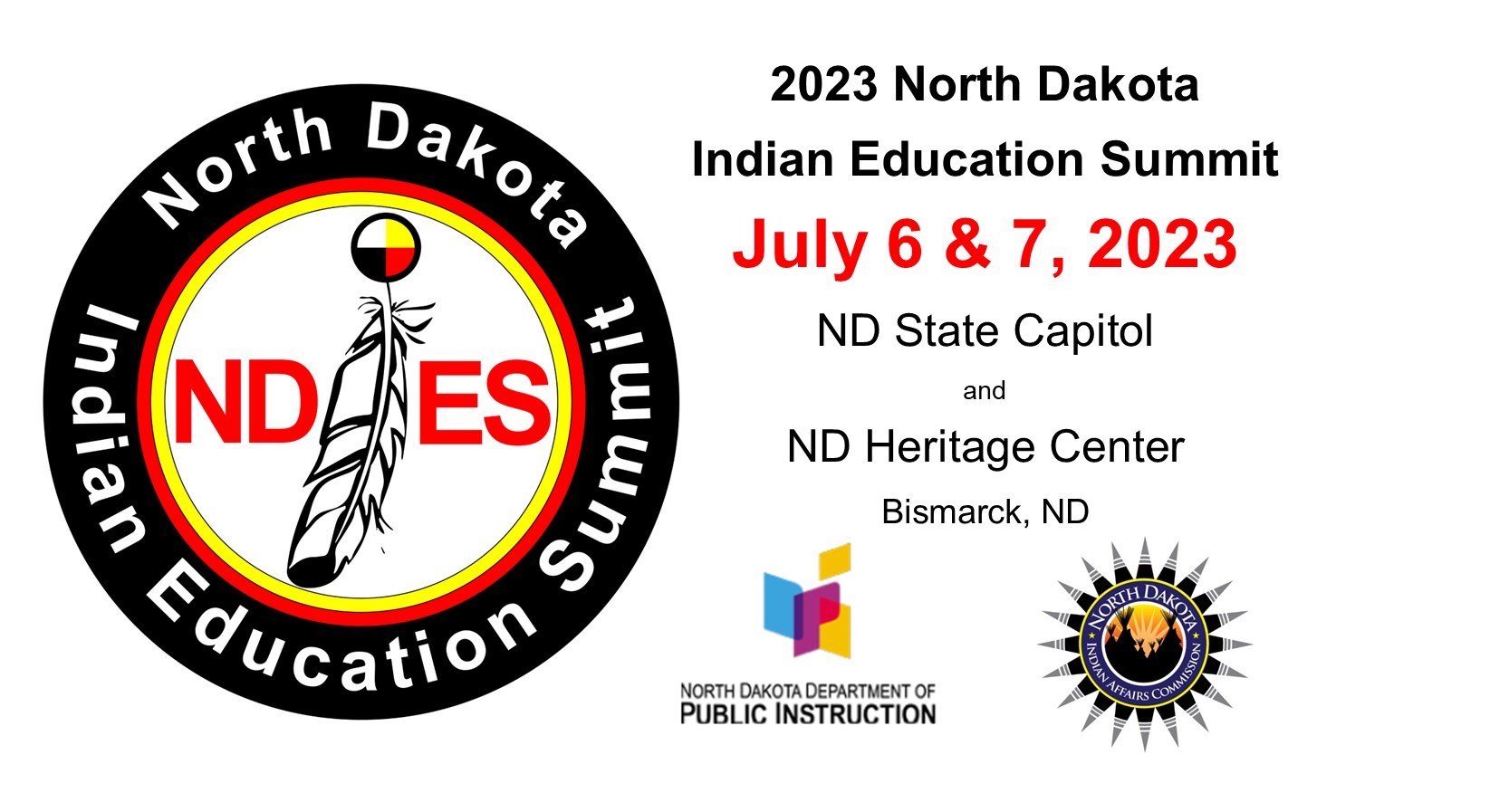 ND Indian Education Summit Save the Date flyer