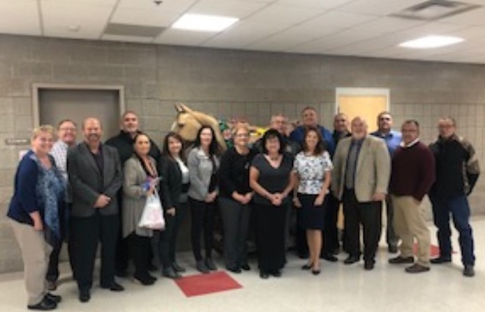 2019 ESSA Tribal Consultation Meeting with Turtle Mountain Band of Chippewa group photo