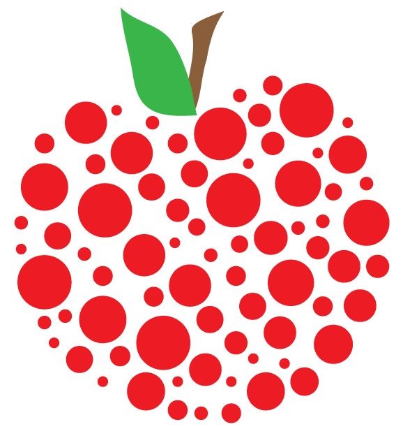 dotted apple