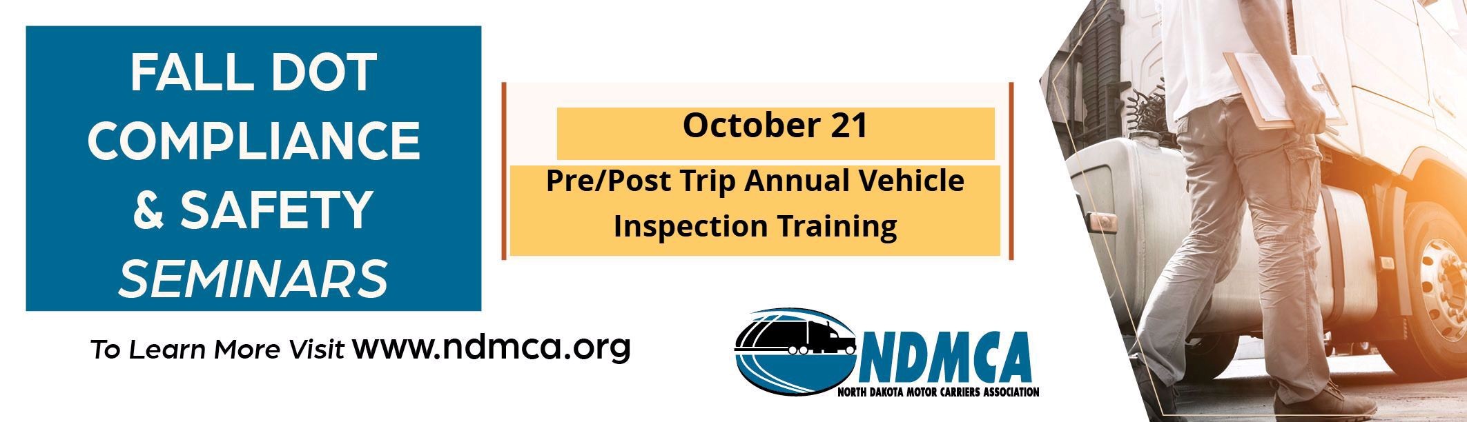 NDMCA Training Oct. 21