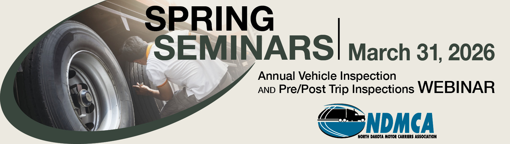 Annual Vehicle Inspection Webinar March 31 