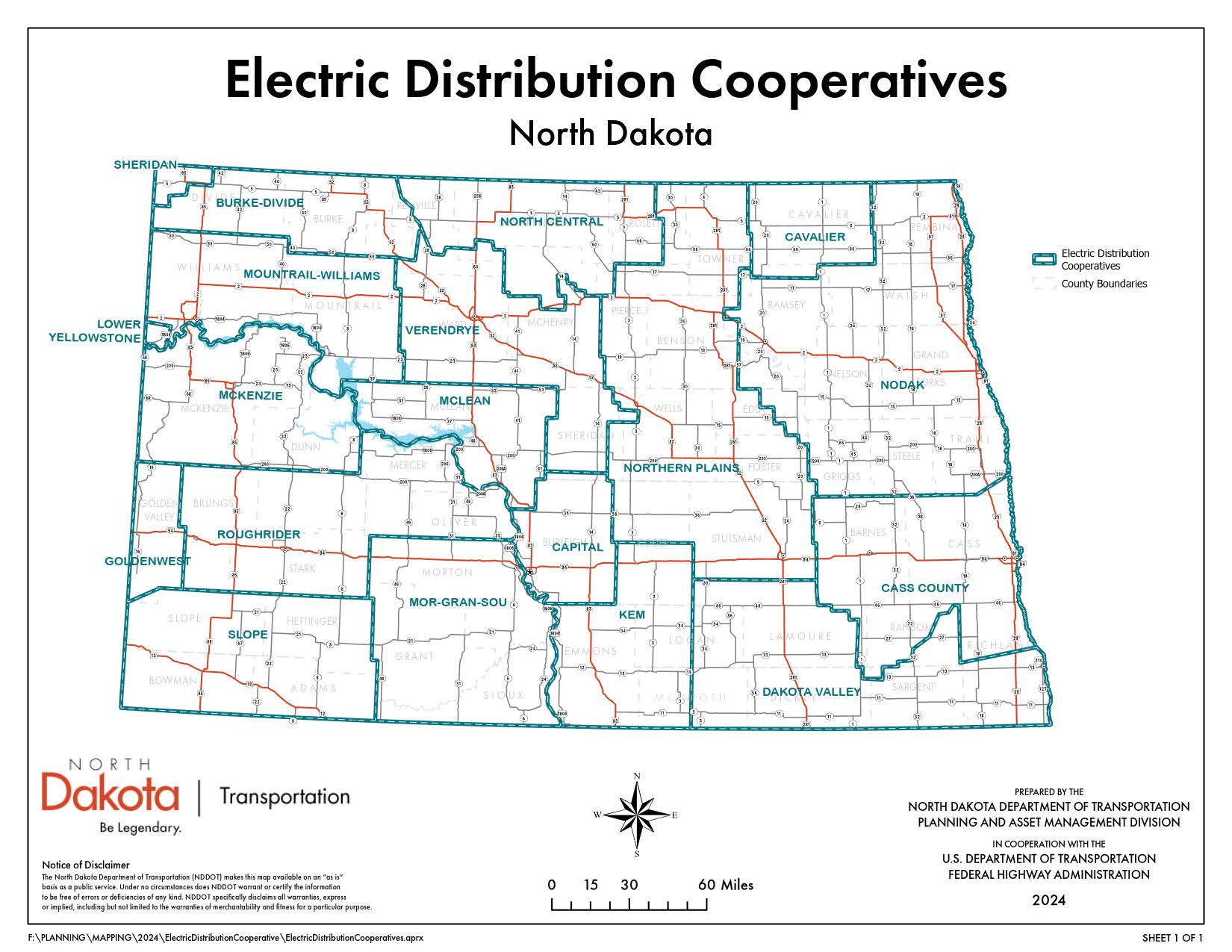 ND CO-Op Map