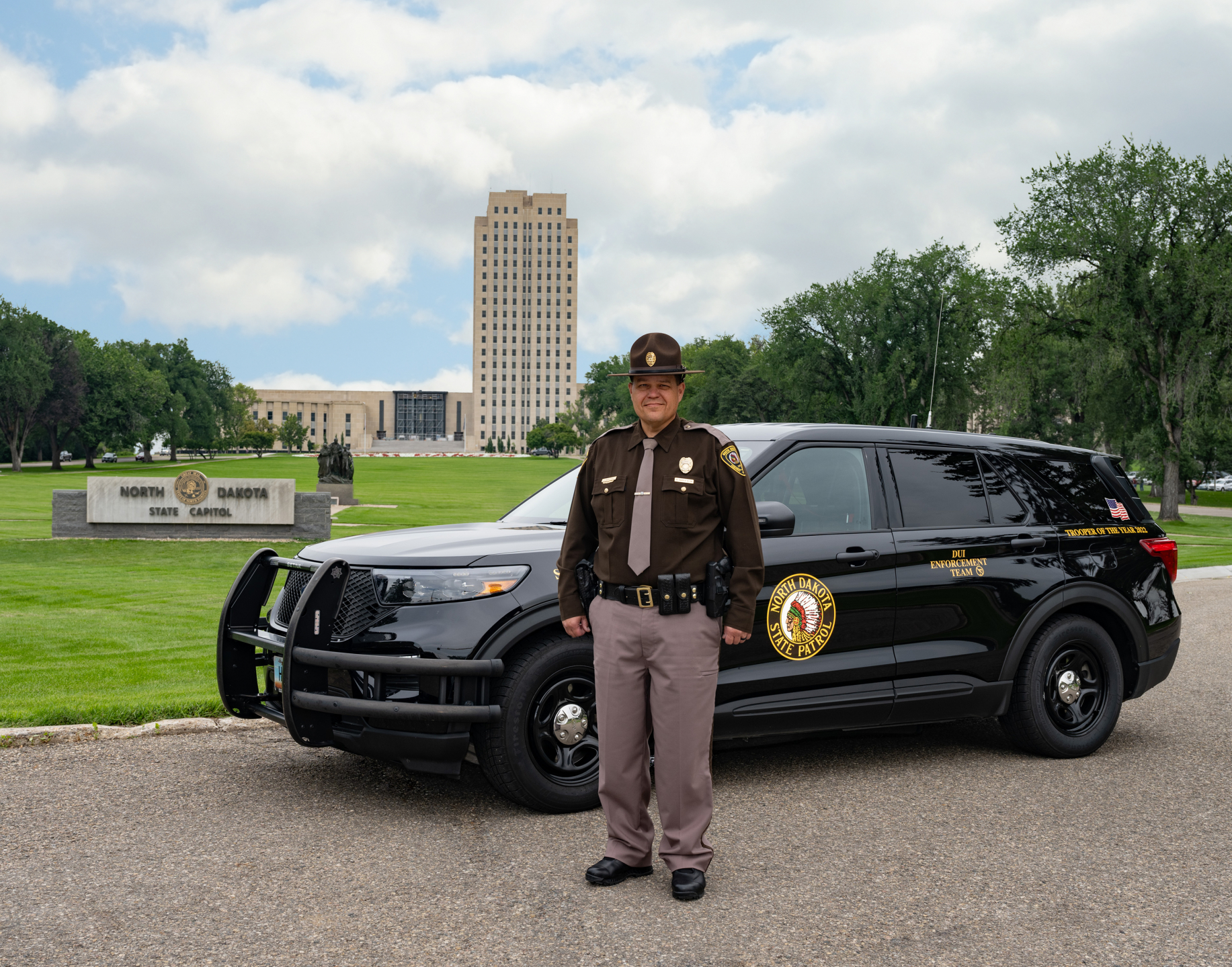 Trooper of the year Jonathan Skalicky