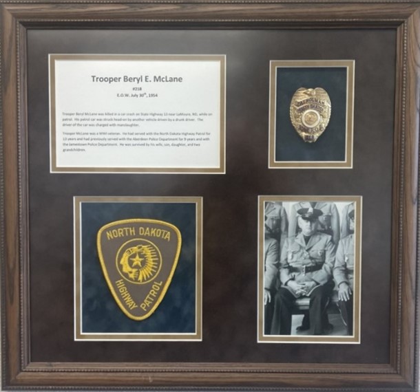 McLane Plaque at the LETA