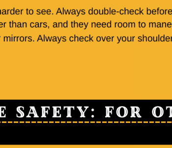 Safety tips for driving around motorcycles