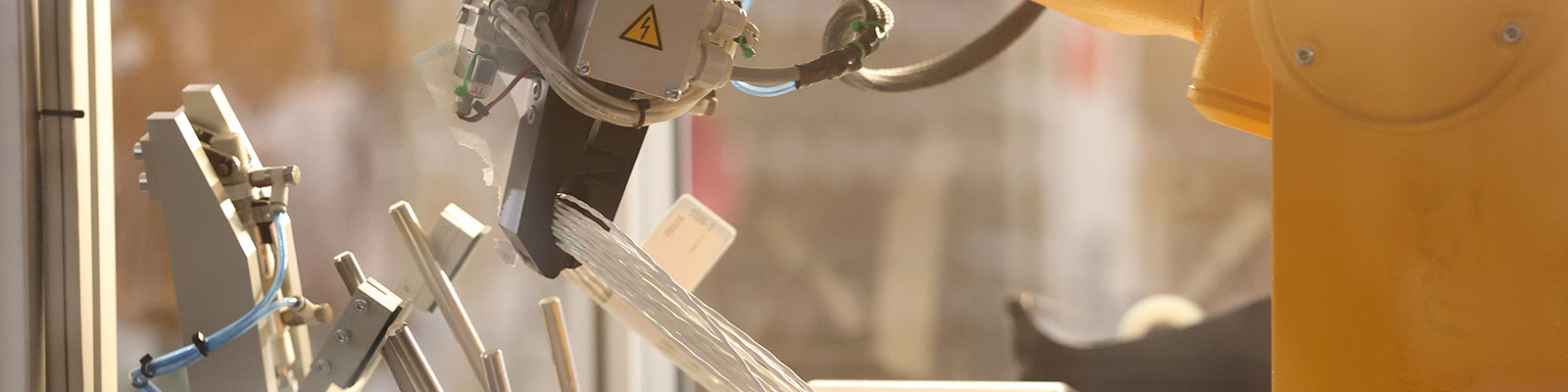 Robotic arm at Killdeer Mountain Manufacturing.